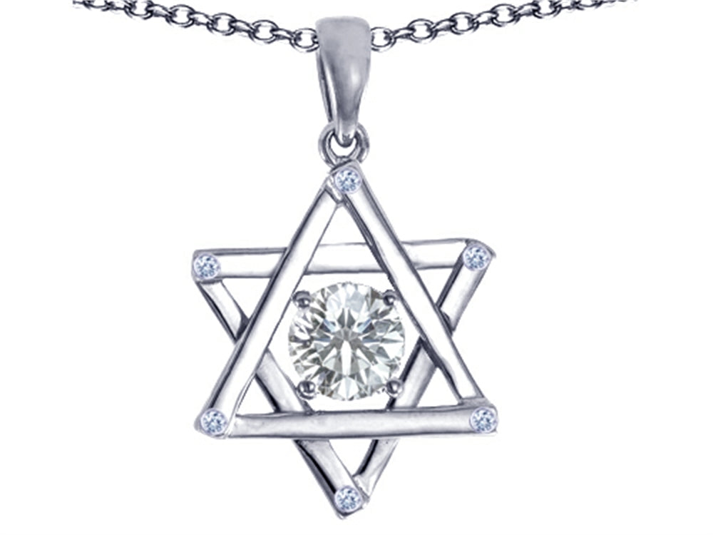 Tommaso Design™ Genuine Jewish Star of David Pendant Necklace by Devorah.