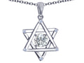 Tommaso Design™ Genuine Jewish Star of David Pendant Necklace by Devorah.