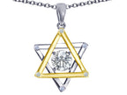 Tommaso Design™ Genuine Jewish Star of David Pendant Necklace by Devorah.