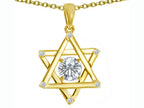 Tommaso Design™ Genuine Jewish Star of David Pendant Necklace by Devorah.