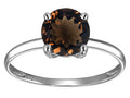 Original Star K 7mm Round Simulated Pink Tourmaline Solitaire Engagement Ring