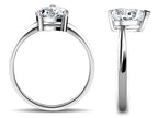 Star K  Classic V prong Solitaire 8x6 Pear Shape Created Pink Sapphire Engagement Promise Ring