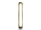 Benchmark® 10k Gold 4.0mm Traditional Dome Oval Ring With Milgrain