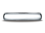 Benchmark® 5.0mm Traditional Dome Oval Ring With Milgrain