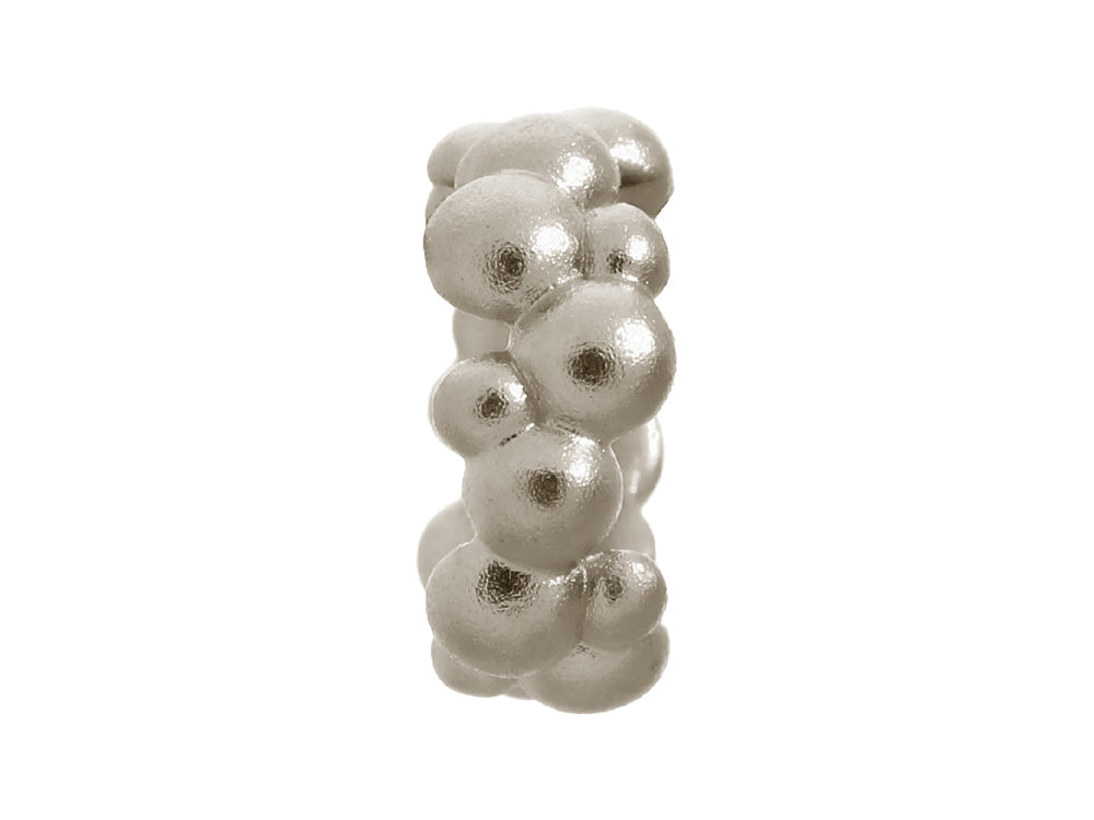 Endless Jewelry Million Dot Silver Rhodium Silver Finish