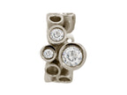 Endless Jewelry Multi Stones White Silver White Cubic Zirconia Rhodium Silver Finish