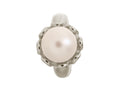 Endless Jewelry White Pearl Flower Silver White Pearl Rhodium Silver Finish
