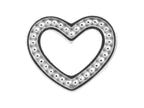 Endless Jewelry Heart Dots Silver Rhodium Silver Finish