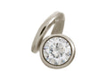 Endless Jewelry White Snake Silver White Cubic Zirconia Rhodium Silver Finish