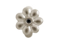 Endless Jewelry Black Flower Dream Silver Black Cubic Zirconia Rhodium Silver Finish