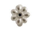 Endless Jewelry Black Flower Dream Silver Black Cubic Zirconia Rhodium Silver Finish