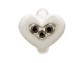 Endless Jewelry Black Triple Love Silver Black Cubic Zirconia Rhodium Silver Finish