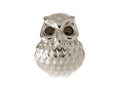 Endless Jewelry Owl Silver Black Cubic Zirconia Rhodium Silver Finish