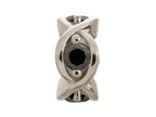 Endless Jewelry Black Heaven Silver Black Cubic Zirconia Rhodium Silver Finish