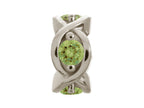 Endless Jewelry Peridot Heaven Silver Peridot Cubic Zirconia Rhodium Silver Finish