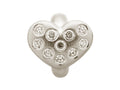 Endless Jewelry White Heart Of Love Silver White Cubic Zirconia Rhodium Silver Finish