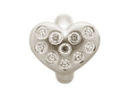 Endless Jewelry White Heart Of Love Silver White Cubic Zirconia Rhodium Silver Finish