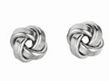 Finejewelers Sterling Silver Love Knot Earrings 10mm