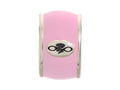 Endless Jewelry Rose Endless Enamel Silver Rose Enamel Rhodium Silver Finish