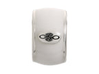 Endless Jewelry White Endless Enamel Silver White Enamel Rhodium Silver Finish