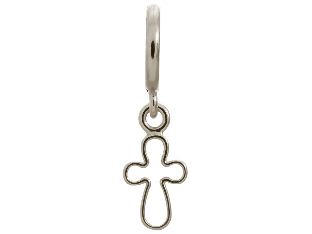 Endless Jewelry Cross Silver Rhodium Silver Finish