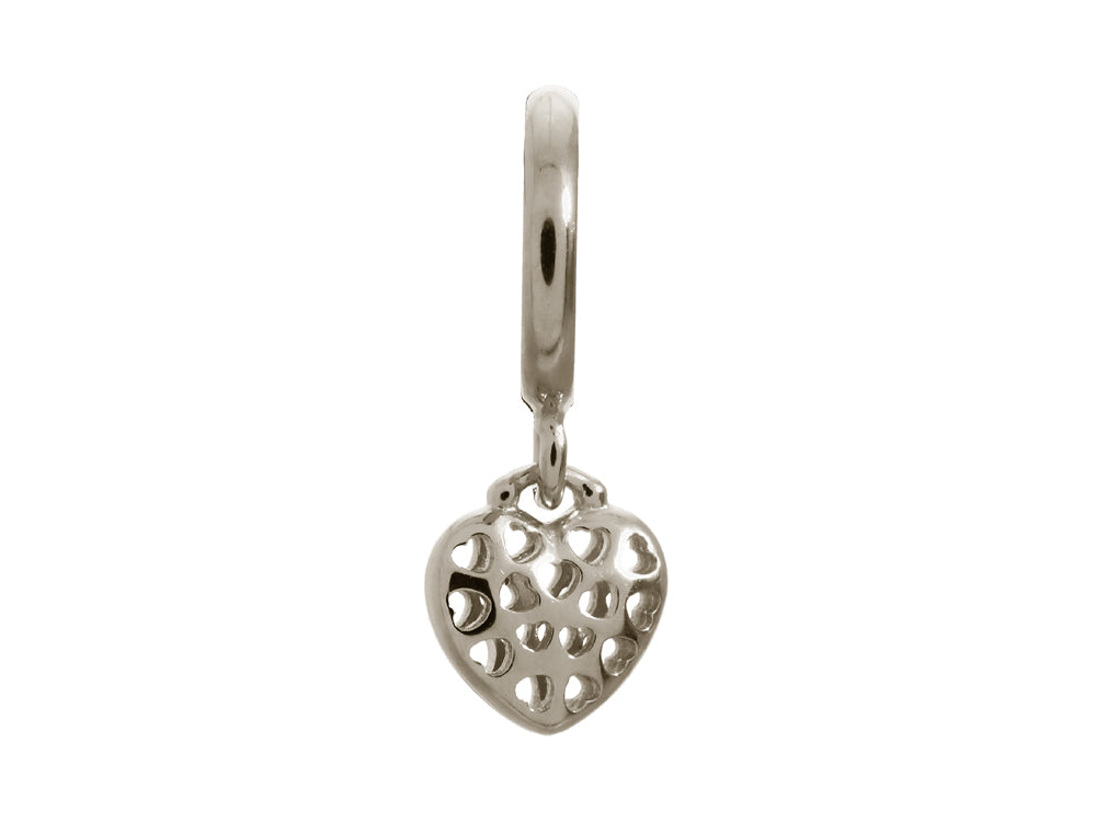 Endless Jewelry Hearts In Hearts Silver Rhodium Silver Finish