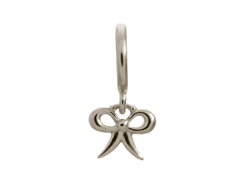 Endless Jewelry Happy Bow Silver Rhodium Silver Finish