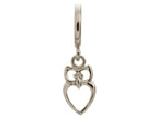 Endless Jewelry Owl Drop Silver Rhodium Silver Finish