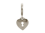 Endless Jewelry Key Coin Silver Rhodium Silver Finish