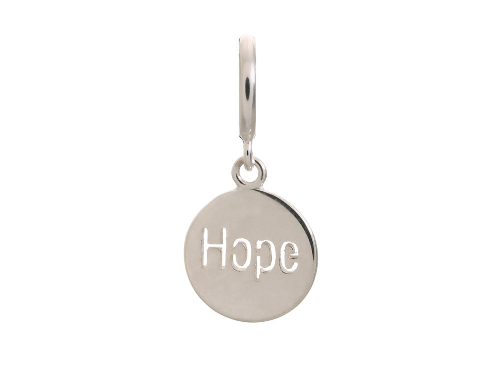 Endless Jewelry Hope Coin Silver Rhodium Silver Finish