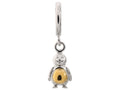 Endless Jewelry Penguin Silver Rhodium Silver Finish