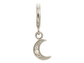 Endless Jewelry White Moon Shine Drop Silver White Cubic Zirconia Rhodium Silver Finish