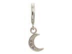 Endless Jewelry Smokey Moon Shine Drop Silver Smokey Cubic Zirconia Rhodium Silver Finish