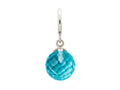 Endless Jewelry Sky Blue Love Drop Silver Sky Blue Crystal Rhodium Silver Finish
