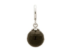 Endless Jewelry Black Love Drop Silver Black Crystal Rhodium Silver Finish
