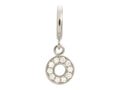 Endless Jewelry White Circle Of Love Silver White Cubic Zirconia Rhodium Silver Finish