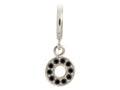 Endless Jewelry Black Circle Of Love Silver Black Cubic Zirconia Rhodium Silver Finish