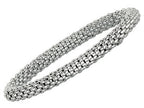 Finejewelers Sterling Silver 7.25 Inch Stretchy Bracelet