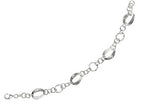 Finejewelers Sterling Silver 7.5 Inch Oval Link Bracelet