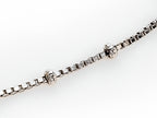 Finejewelers Sterling Silver 10 Inches 5 Hearts Ankle Bracelet