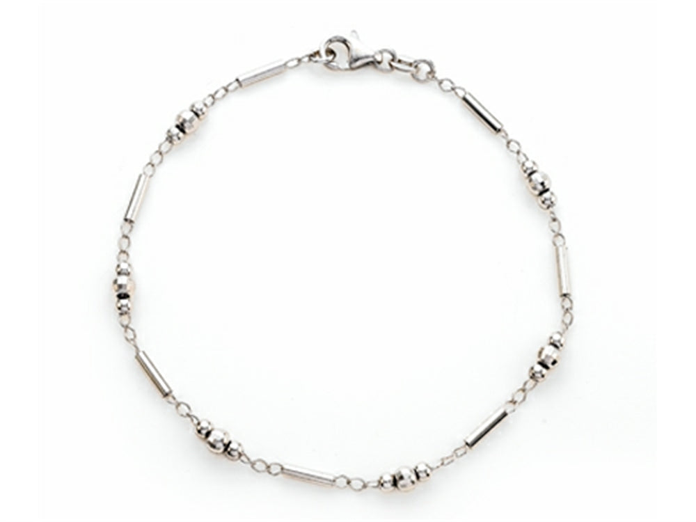 Finejewelers 10 Inches Bead Ankle Bracelet