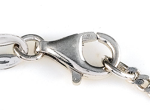 Finejewelers 10 Inches 3 Dolphin Ankle Bracelet with Simulated Stones
