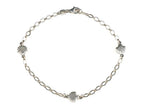 Finejewelers 10 Inches 3 Sea Shells Adjustable Ankle Bracelet