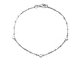 Finejewelers 10 Inches 3 Hearts Ankle Bracelet