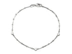 Finejewelers 10 Inches 3 Hearts Ankle Bracelet