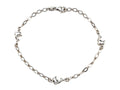 Finejewelers Sterling Silver 10 Inches 3 Dolphins Adjustable Ankle Bracelet