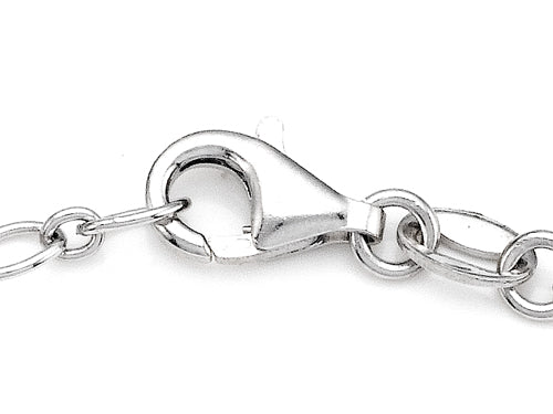 Finejewelers Sterling Silver 10 Inches 3 Peace Signs Adjustable Ankle Bracelet