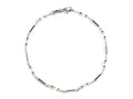 Finejewelers 10 Inches Ankle Bracelet with Simulated Pearls
