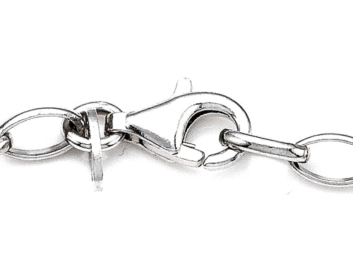 Finejewelers Sterling Silver 10 Inches Adjustable Ankle Bracelet