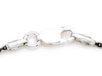 Finejewelers 10 Inches Ankle Bracelet with Black Rhodium